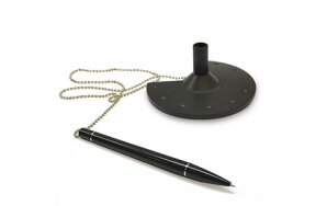 TABLE PEN BLACK WITH CHAIN